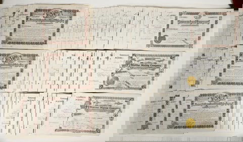 Idaho Mining Stock Certificates [199569]