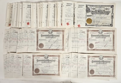 Issued/Canceled Idaho Mining Stocks, Grab Bag (~250) [199426]