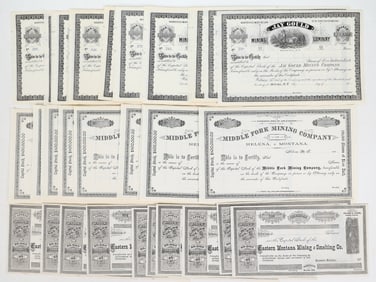 Montana Mining Stocks [195038]