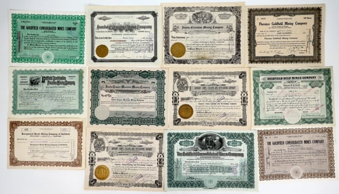 Goldfield Mining Stock Collection, 1905-1959 [195067]