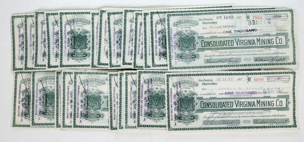 Cons. Virginia MC Stocks, 27 [196290]