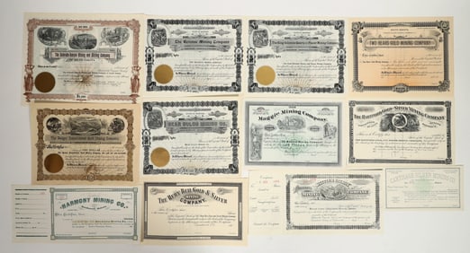 Deadwood-Area South Dakota Mining Stock Collection [197645]
