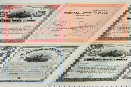 Homestake Mining Company Stock Group [197640]