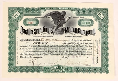 Mexican Mining Stock: Pacific Smelting & Mining [180611]