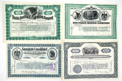 Mexico Mining Stocks, 1907-1937 [194992]