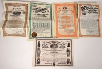 Coal Company Bonds, 1858-1915 [194999]