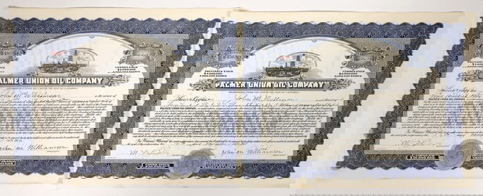 Palmer Union Oil Stocks with Very High Shares, 2, 1916 [192807]