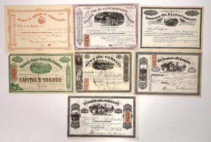 Oil Stock Collection, 7, 1865-70 [192789]