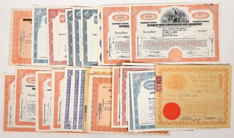 Oil Stocks in Quantity, 60, 1914-66 [192797]