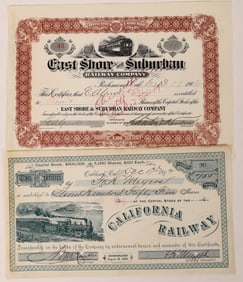East Bay Railway Company Stocks [199652]