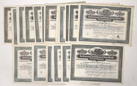 Cincinnati, New Orleans & Texas Pacific RW Stocks, 23 [192782]
