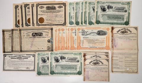 Ohio Railroad Stock Group, 30, 1872-1945 [192608]