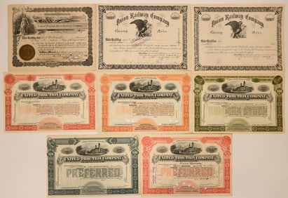 Pennsylvania Railroad Stocks [199674]