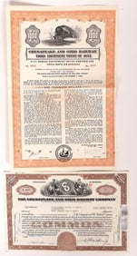 Chesapeake and Ohio Railway Stock and Bond [174297]