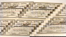 Oregon Steam Navigation Share Scrip, 4, 1874, Very Rare [192769]