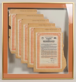 Berkeley City Bond for Sewer c.1928  (5) [198644]