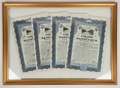 Santa Cruz County Highway Bonds 1919  (4) [198642]