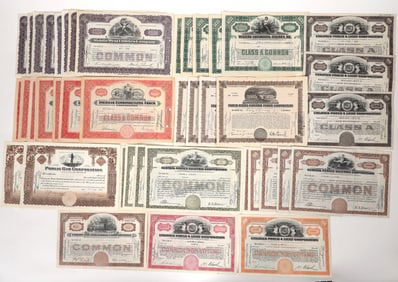 Utility Stock with Vignettes, 70, 1930-70 [192760]