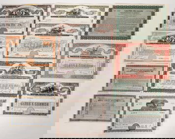Utility Company Stocks, 1931-1938 [192641]
