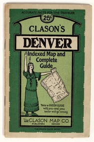 Clason's Denver Indexed Map & Complete Guide [199289]