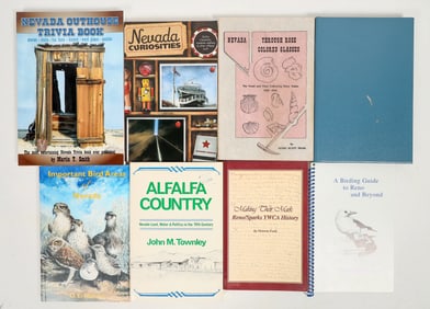 Nevada History, Culture, Nature Books (8) [197674]