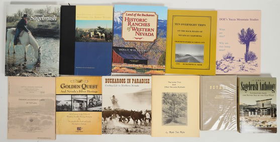 Rural Nevada & Wild West Books (11) [198781]