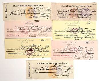 Deadwood Checks Issued to Sheriffs [199159]