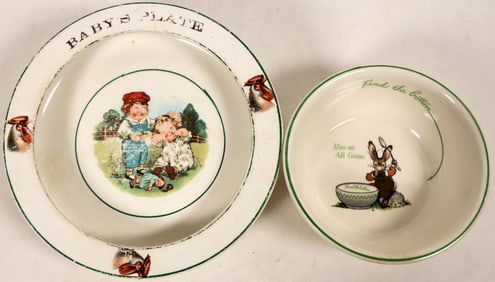 Children's Pair of Bowls [190508]