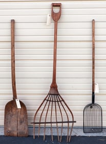 Vintage Wooden Utility Tools (3) [189688]