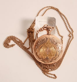 LADIES WALTHAM 10K PENDANT WATCH [185591]