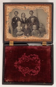 Gutta-Percha Case & Tin Type, c1861-3 [187264]