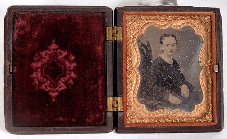 Pre-Civil Antique Photo- Daguerreotype [190424]