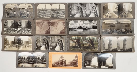 Stereoview Cards (15) [197557]