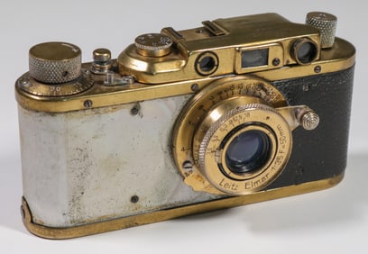 Leica II Rangefinder Film Camera Elmar 5cm f3.5 Lens [177307]