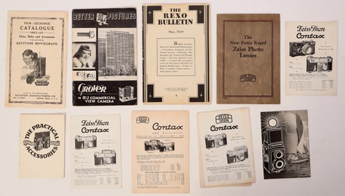 Camera and Lens Catalogs and Pricelists, 12 [187305]