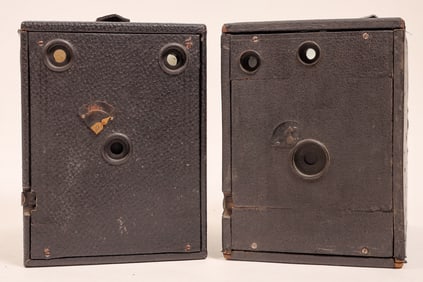 Unknown early Large Box camera in style of Brownie #2 [186269]