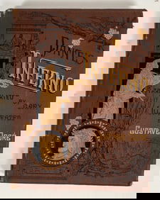 Ornate copy of Dante's Inferno, Brown & Gold [197657]