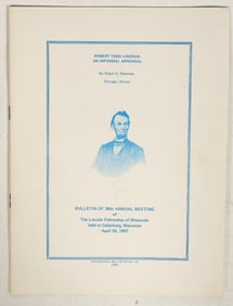 Abe Lincoln's Son - Documents, Biography [198935]