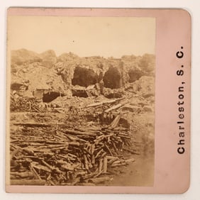 Fort Sumter, S.C., Half Stereo Card [191435]