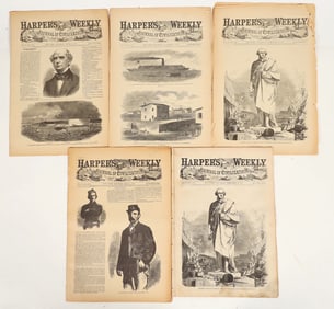 1861 - Civil War Era Newspapers, Harper's Weekly [199435]