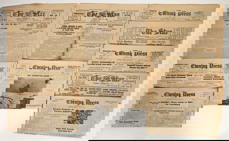 WWII German Propaganda Newspapers in English [192923]