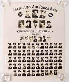 Lackland Air Force Base Squadron Photo, c1950 [187226]