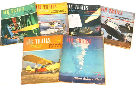 Air Trails Pictorial Magazines, c1945-6 (6) [187351]