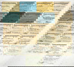 Boston & Maine Railroad Passes (19) [198983]