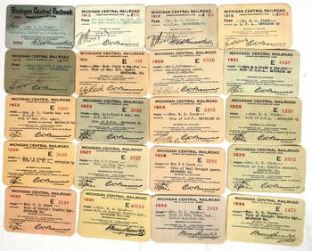 Michigan Central Railroad Passes (19) [198989]