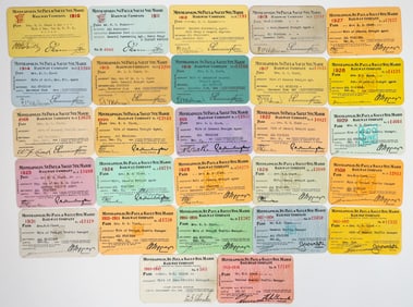 Minneapolis, St. Paul & Sault Ste. Marie RR Passes (27) [198934]