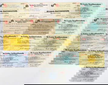 St. Louis Southwestern Railway Co. Passes (17) [198924]