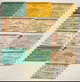 Central Railroad Co. of New Jersey Passes (13) [198981]
