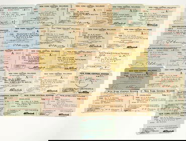 New York Central Railroad Co. Passes (27) [198944]