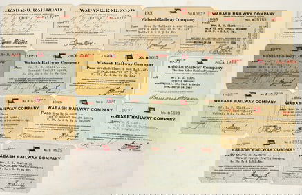 Wabash Railroad Passes (14) [198978]